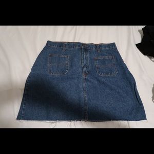 Jean skirt
